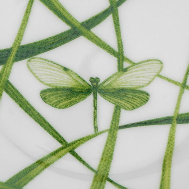 Чайная пара Зелёная жизнь Life In Green Tea Cup And Saucer