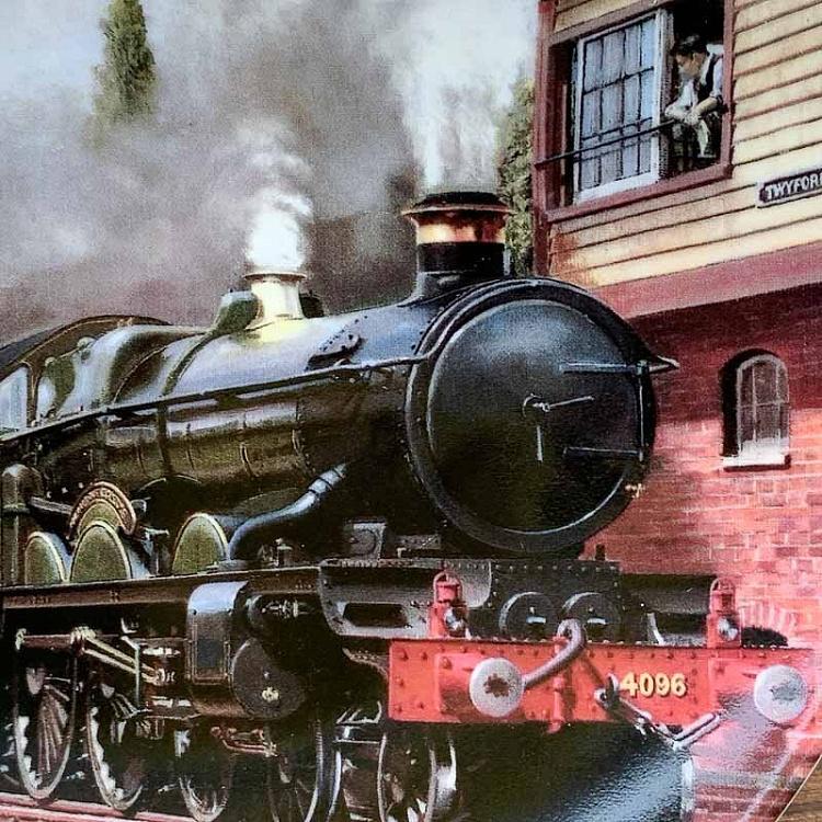 Винтажная тарелка Замок Хайклер Vintage Plate Highclare Castle