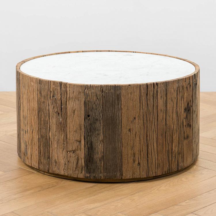 Журнальный столик с мраморной столешницей Саванна Savana Marble Coffee Table