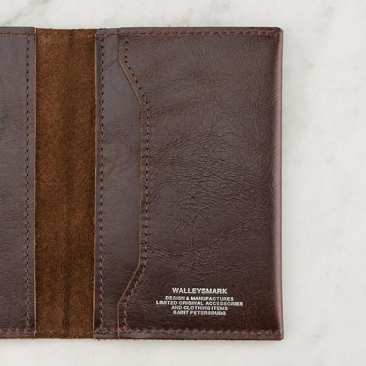 Кожаная обложка для паспорта Passport Cover