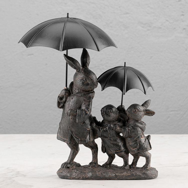 Статуэтка Крольчиха с крольчатами Deco Rabbit With Kids