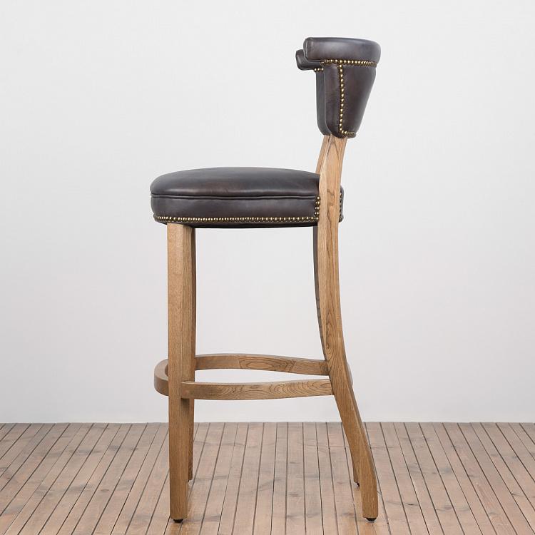 Высокий барный стул Анджелес Angeles Barstool High, Weathered Oak