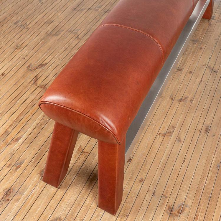 Барный стул Гимнастический конь, трехместный Gym Horse Barstool Triple