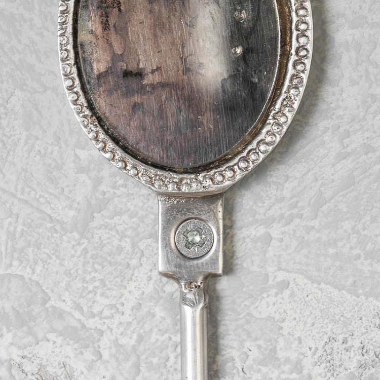 Крючок с винтажным зеркалом и бантом Mirror With Garland Hook