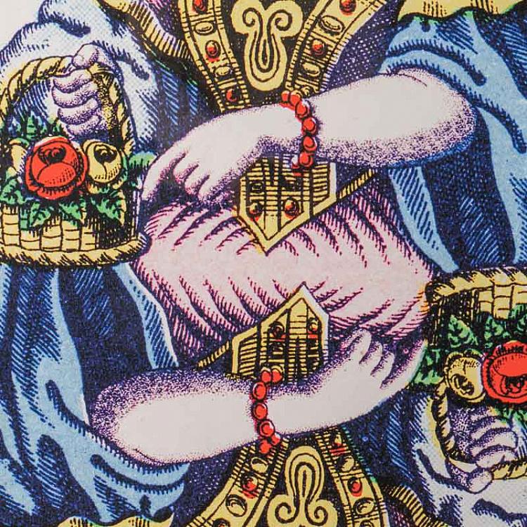 Картина-принт Пиковая Дама Cards Dame Spades