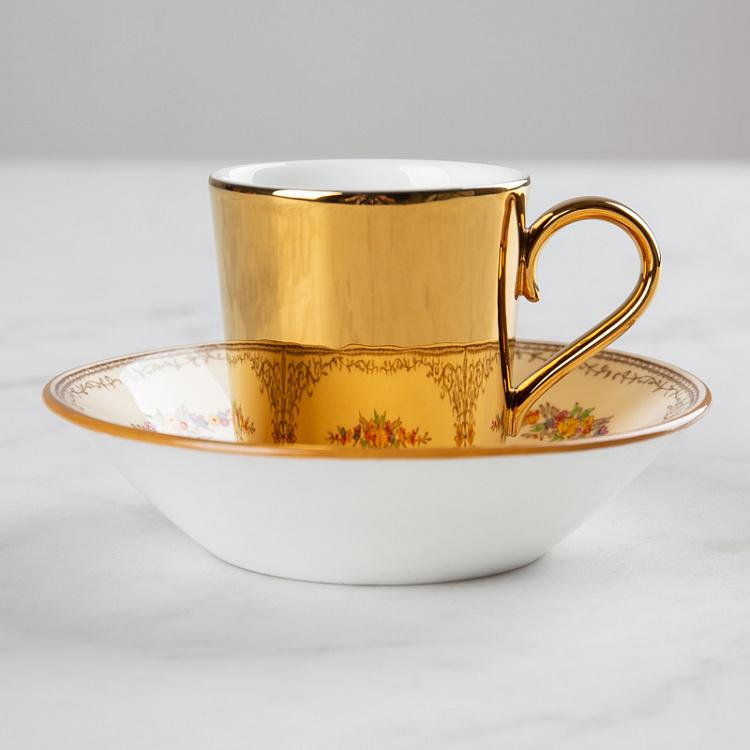 Кофейная пара Reflect Minton 2 золото Reflect Minton 2 Gold