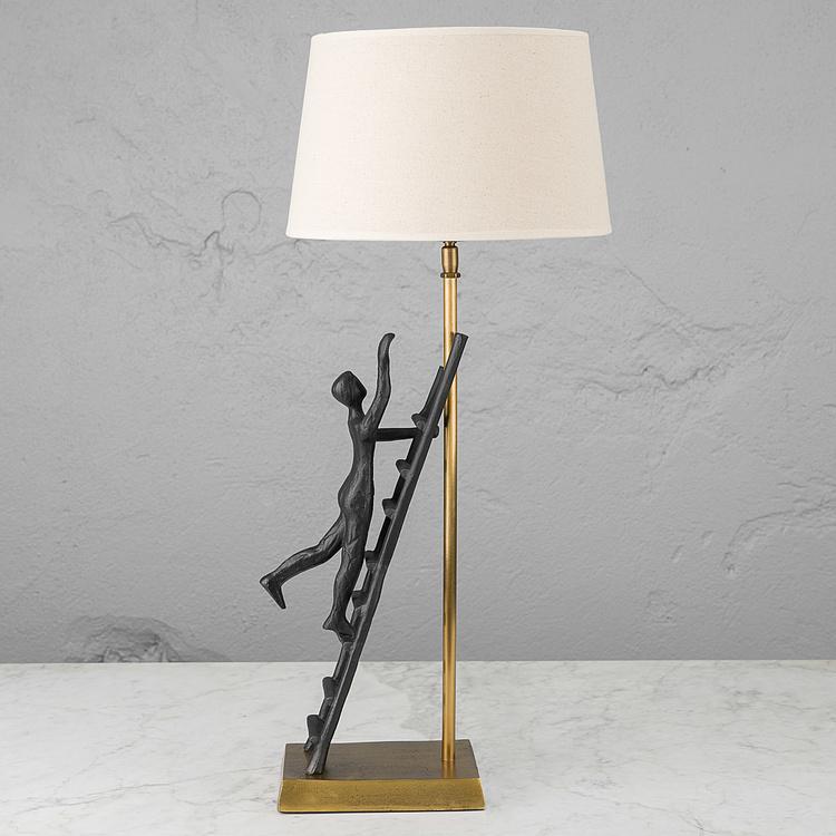 Настольная лампа с абажуром Фонарщик Falotier Lamp With Shade