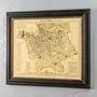 Винтажная картина-принт Vintage Maps Rome, Italy, 1883, MP1 Frame