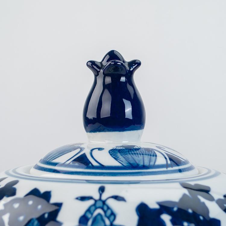 Ваза Луук с крышкой и ручной росписью  Lidded Vase Luuk Hand Painted