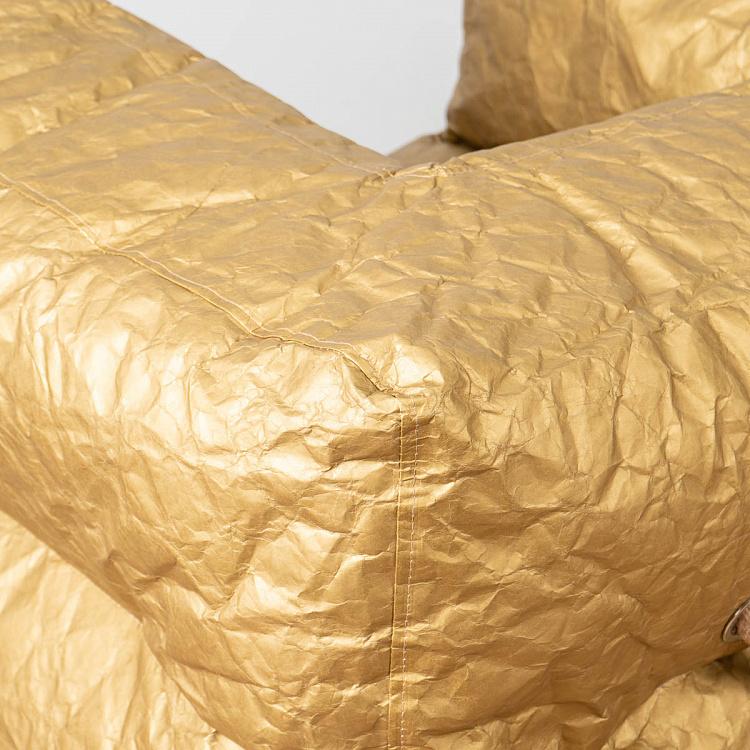 Золотое кресло Одеон Odeon Armchair Gold