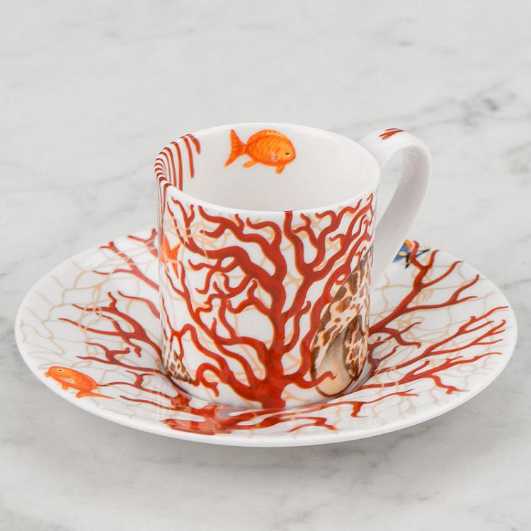 Кофейная пара Море Mare Coffee Cup And Saucer