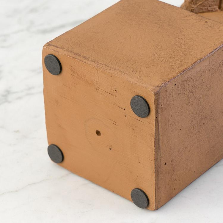 Статуэтка Бюст пантеры с эффектом треснувшей земли Panther Cracked Earth Effect Bust