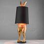 Торшер Floor Lamp Hiding Bunny Black