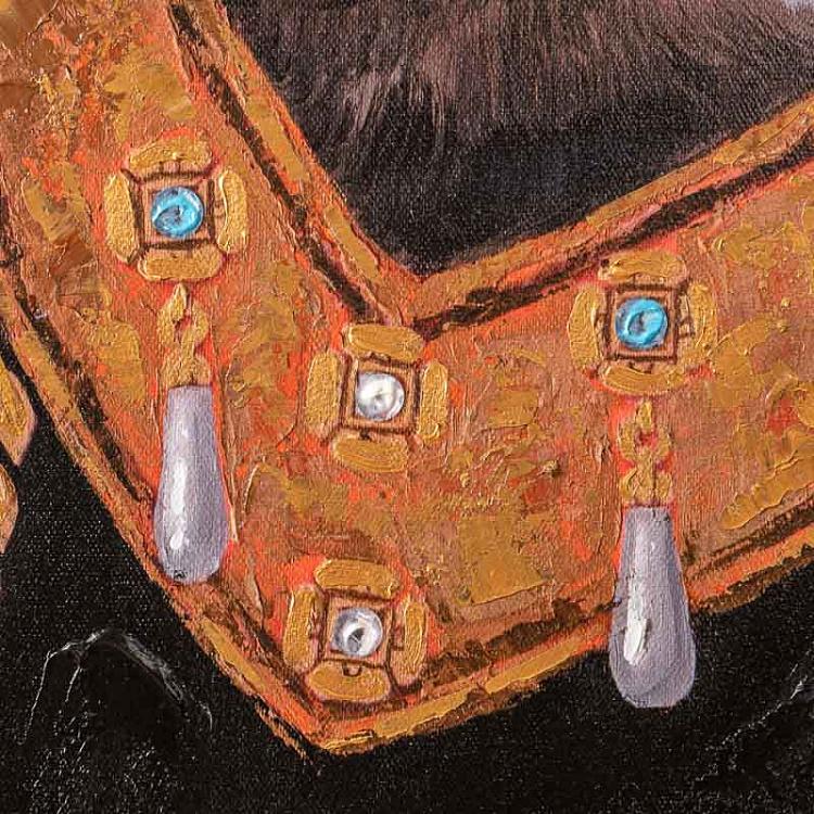 Картина акрилом на холсте Барон Бигль Canvas Acrylic Painting Baron Beagle