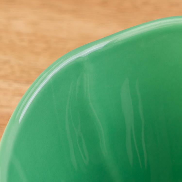 Зелёная пиала Пачи, L Pachy Bowl Large Dark Green