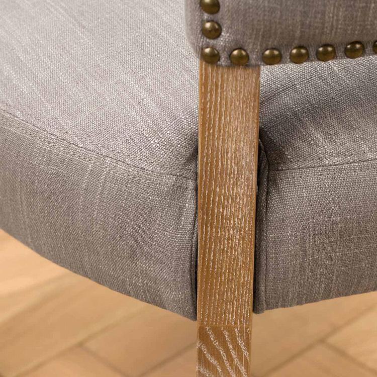 Стул Мами с подлокотниками, песочные ножки Mami Dining Chair With Arms, Oak Sandwashed