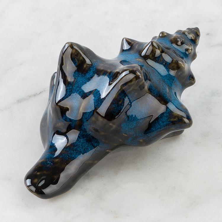 Статуэтка Синяя ракушка, S Decoration Shell Blue Small