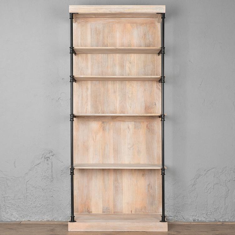 Стеллаж Карно Carnot Iron And Wood Shelf