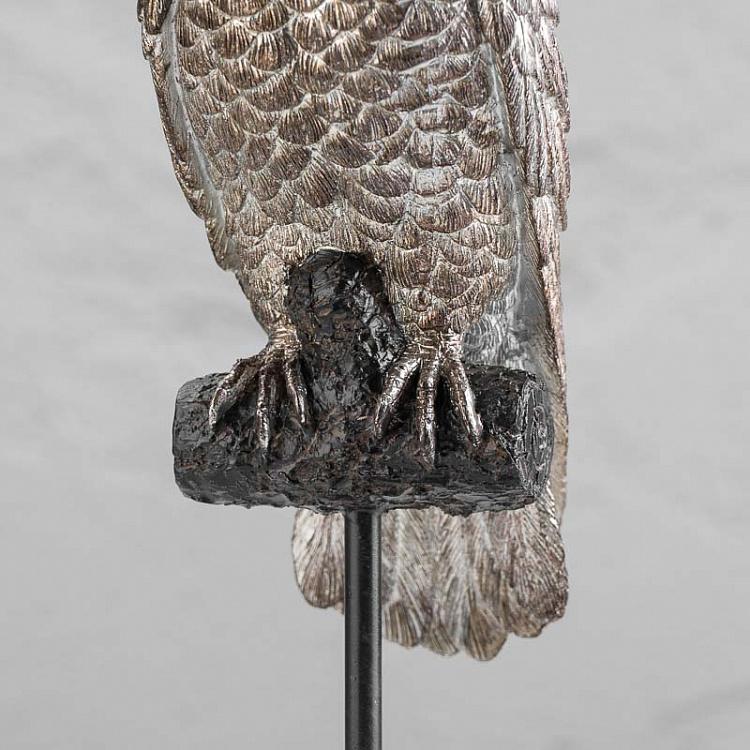 Статуэтка Сокол на ветке Falcon Figurine On Metal Perch
