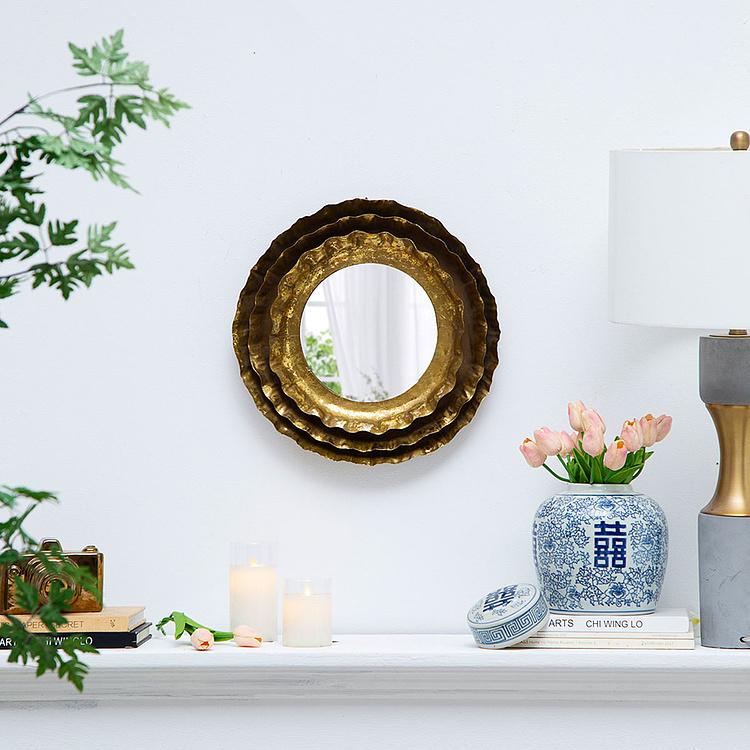 Круглое зеркало Эшлин Ashlyn Round Mirror