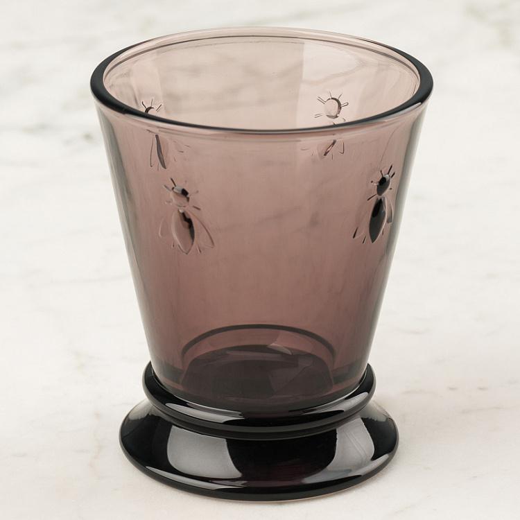 Пурпурный низкий стакан Пчёлы Abeille Aubergine Gobelet