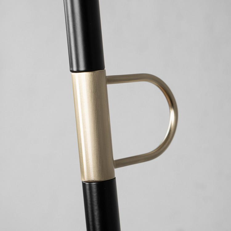 Чёрная напольная вешалка для одежды Лин Он Ми Lean On Me Clothes Rack Black