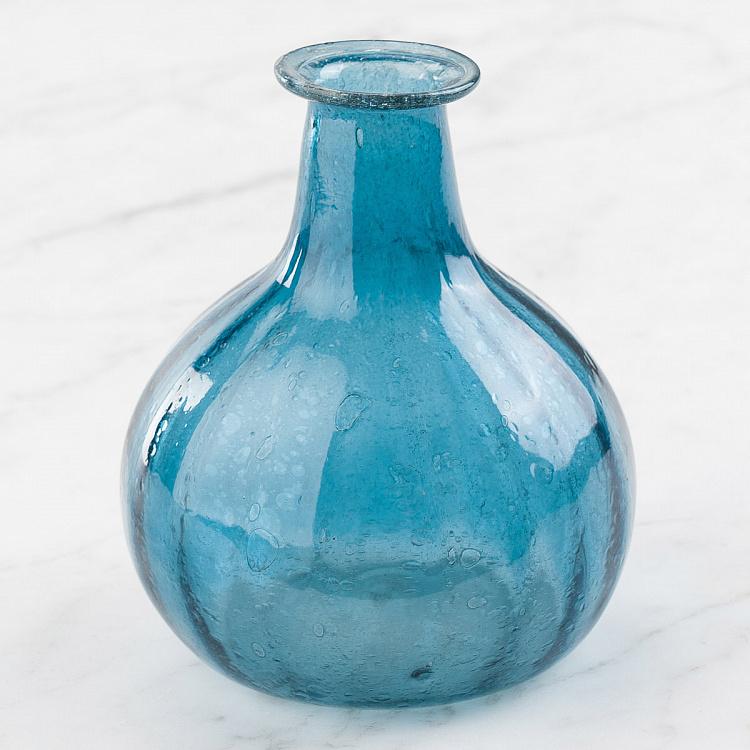 Синяя мини-ваза Воздушный шар Balloon Vase Blue