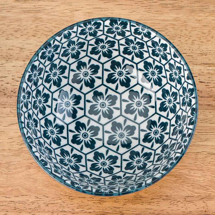 Набор из трёх пиал Портата Сапа Блю Set Of 3 Bowls Portata Sapa Blue