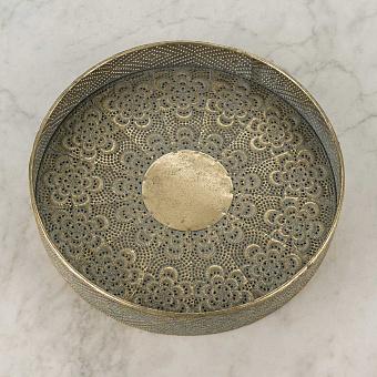 Tray Metal Gold Small