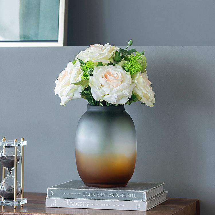 Ваза ручной работы Нормандия Normand Handcrafted Glass Vase