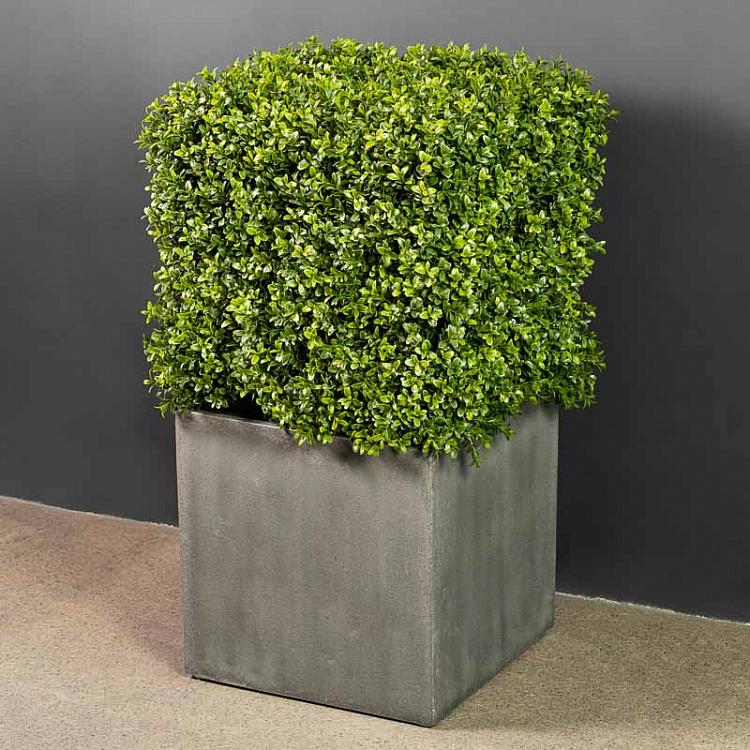 Искусственный самшит в форме куба Boxwood Square 72 cm
