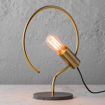 Arceau Table Lamp Black Marble Base