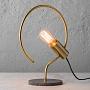 Настольная лампа Arceau Table Lamp Black Marble Base