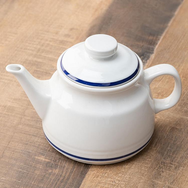 Чайник из серии Синяя полоска Filo Blue Teapot