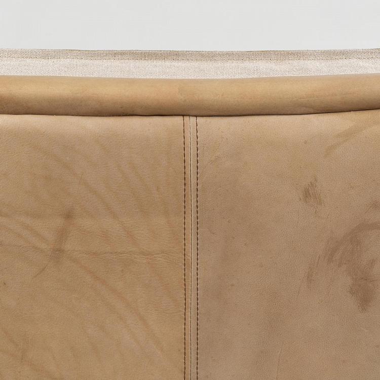 Кресло Вуднест, обратная стежка дисконт1 F302 Woodnest 1 Seater With Reverse Stitch discount1