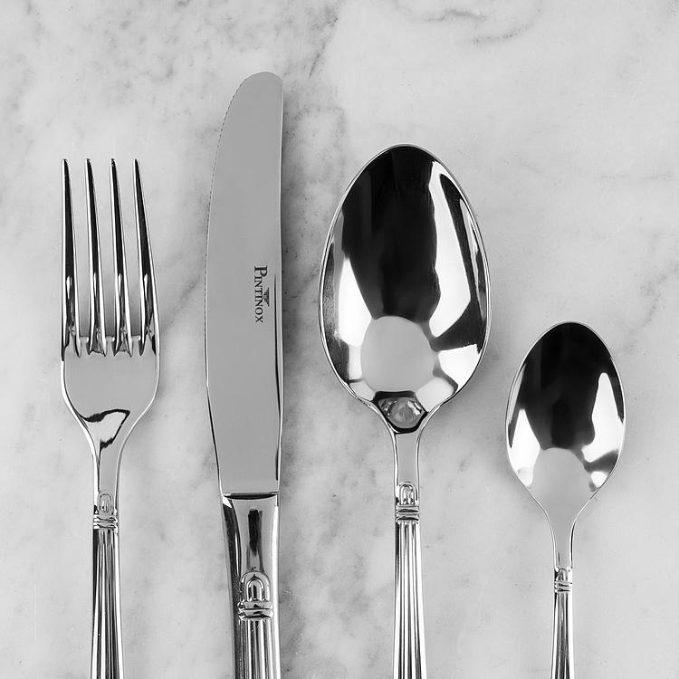 Набор из 126 столовых приборов на 12 персон в деревянной коробке Бернини Set Of 126 Cutlery Pieces Bernini Wooden Box