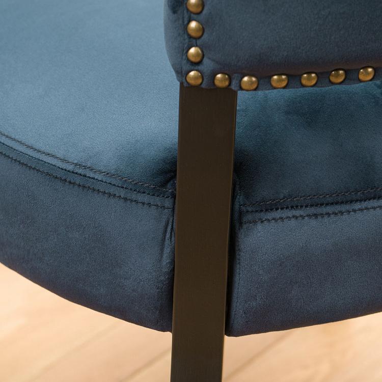 Стул Мами с подлокотниками, чёрные ножки Mami Dining Chair With Arms, Oak Black