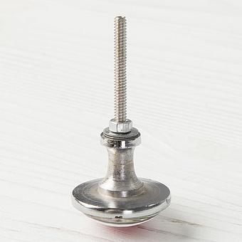 Мебельная ручка Geometric Heart Metal Glass Knob