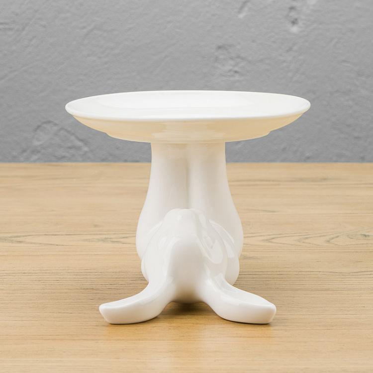 Сервировочная подставка Кролик, S Decorative Plate Rabbit Small