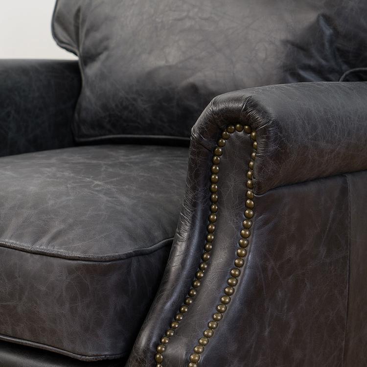 Кресло Джон, чёрные ножки John Armchair, Black Wood D