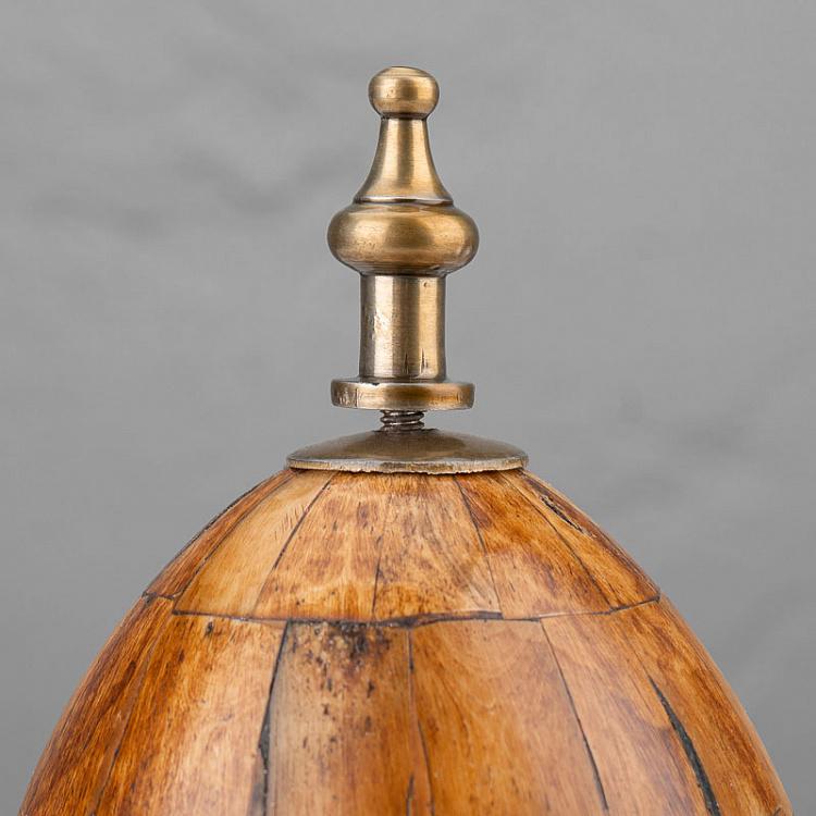 Статуэтка Яйцо из рога на подставке Decorative Horn Egg On Stand