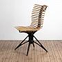 Стул Skeleton Chair Natural/Black