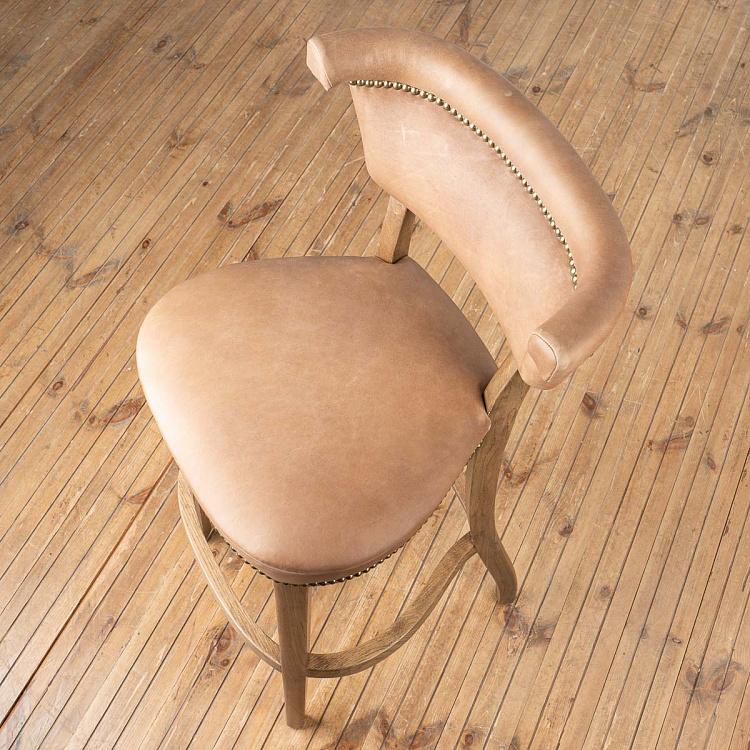 Высокий барный стул Анджелес Angeles Barstool High, Weathered Oak