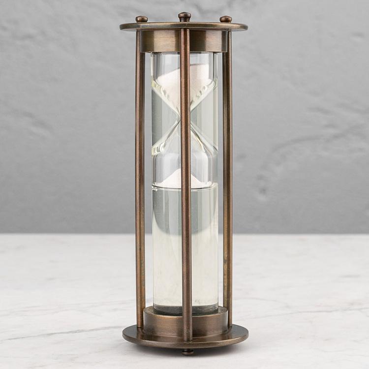 Декоративные песочные часы 2 Minutes Sandtimer Nickel Patina