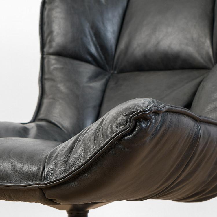 Рабочее кресло Центр, серебристый металл Center Swivel Office Chair, Silver Metal Base RM