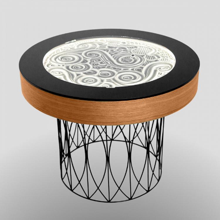 Кинетический журнальный стол Умо, S Umo Coffee Table Small, Black