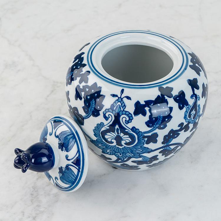 Ваза Луук с крышкой и ручной росписью  Lidded Vase Luuk Hand Painted