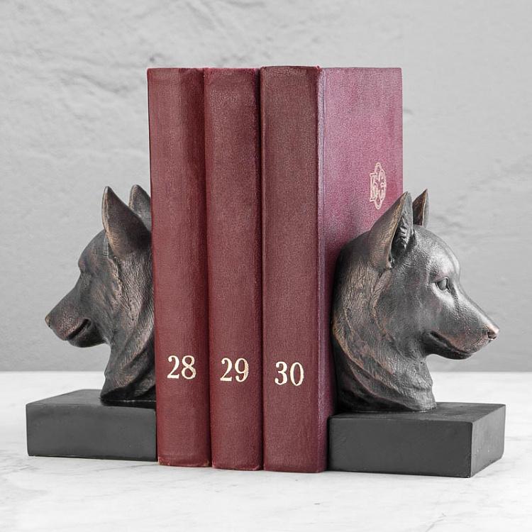 Набор из двух держателей для книг Лисицы Bookend Foxes