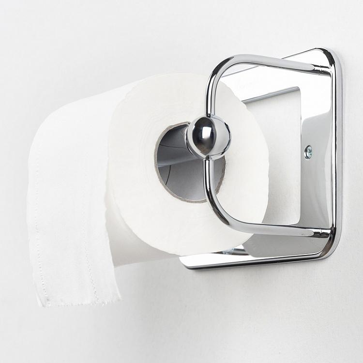 Держатель туалетной бумаги цвета хром Toilet Roll Holder Chrome