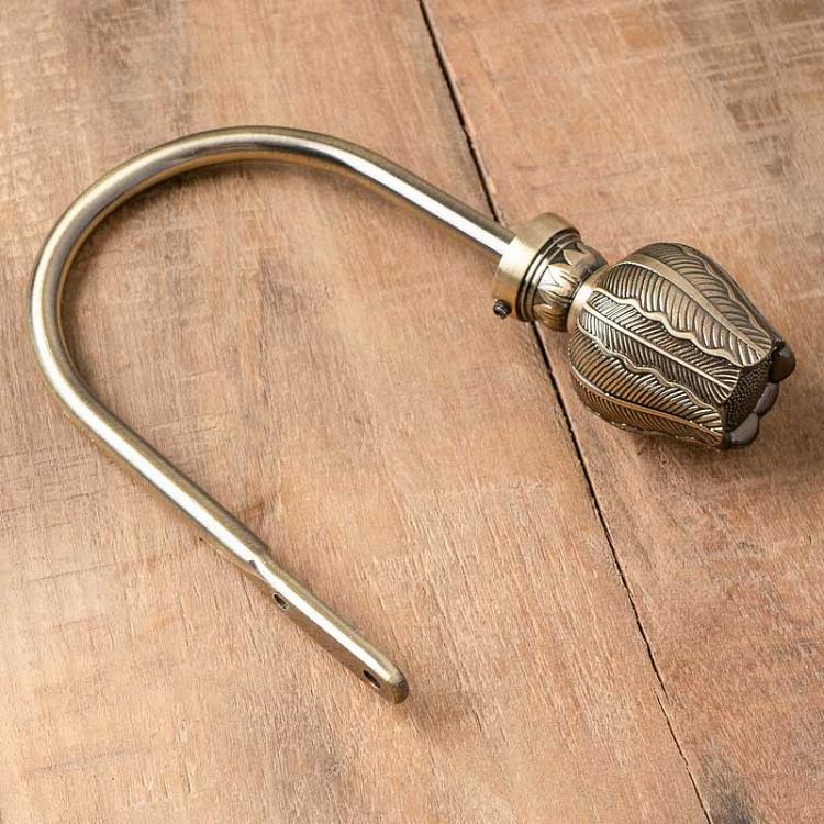 Держатель для шторы Ост Тюльпан бронза Ost Tulip Curtains Holder Bronze